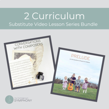 Preview of Music Appreciation and Composers Video Lesson Bundle with 24 lessons and Bonus