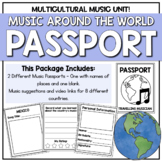 Music Around the World - Passport and Songs