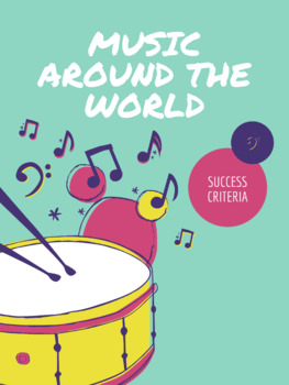 Preview of Music Around the World - Success Criteria