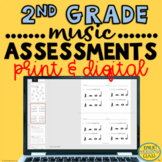 Elementary Music Assessments {2nd Grade Music Assessments}