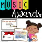 Music Award Certificates