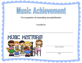 Music Certificate Template For Word from ecdn.teacherspayteachers.com
