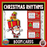Music BOOM Cards™  CHRISTMAS Rhythm Activities