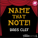 Music BOOM cards: Name That Note! Bass Clef Game