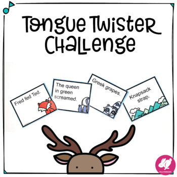 Preview of Music Back-to-School Icebreaker: Tongue Twister Challenge & EDITABLE PowerPoint