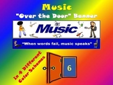 Music Banner #6: “When words fail, music speaks”
