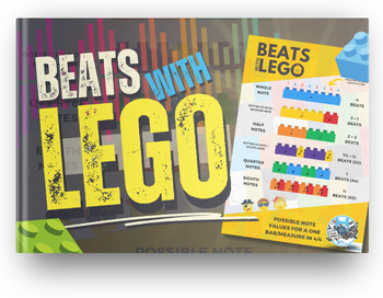 Preview of Music Beats with Lego - POSTER - LEGO Music Rhythms & Note Length