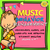 Music Behavior Management (Elementary Music Classroom Mana