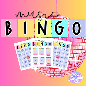 Preview of Music Bingo