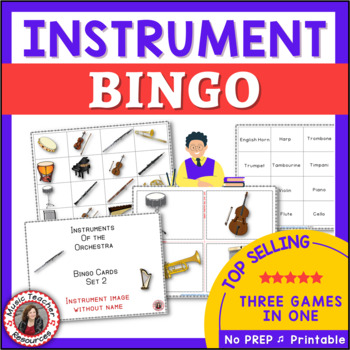 Preview of Music Bingo - Instruments of the Orchestra