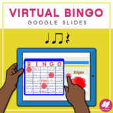 Music Bingo - Ta Titi Rest Z - GOOGLE SLIDES + Printable P
