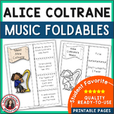 Jazz Musician Worksheets - Alice Coltrane