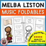 Jazz Musician Worksheets - Melba Liston