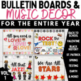 Music Bulletin Board Bundle | Seasonal Music Bulletin Boar