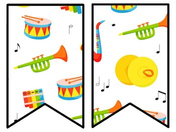 Preview of Music Bulletin Board Decor Kit, Music Letters, Music Borders, Music Banner