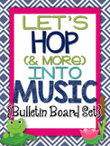Music Bulletin Board:Let's Hop Into Music - Movement Word Wall