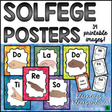 Music Posters - Solfege Hand Sign Music Posters