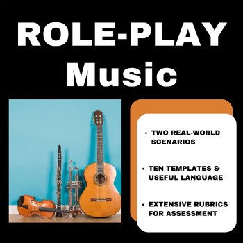 Preview of Music: 2 Role-Plays with TEMPLATES