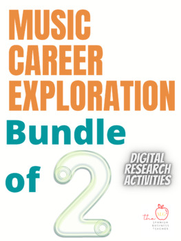 Preview of Music Career Explorations Bundle