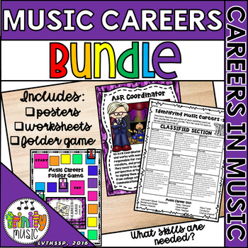 Preview of Careers in Music (Music Careers) - BUNDLE