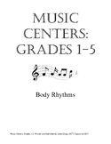 Music Centers Grade 1 to 5: Body Percussion
