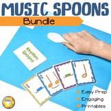 Music Centers Game Bundle - Musical Spoons Card Game