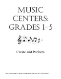 Music Centers Grade 1 to 5: Creation and Performance
