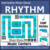 Music Centers Half Notes Interactive Rhythm Game {Music Mania}