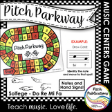 Music Centers: Pitch Parkway - Solfege Do Re Mi Fa Game, Practice