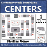 Music Centers Rhythm Board Game Compound Meter {Music Mania}