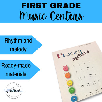 Preview of Music Centers/ Stations Set - 1st Grade
