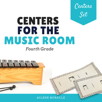 Preview of Music Centers/ Stations Set - 4th Grade
