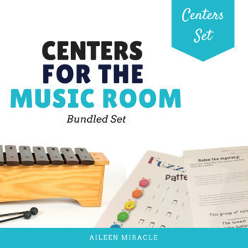 Preview of Music Centers/ Stations Bundle - Grades 1-5