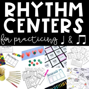 Preview of Music Centers - Ta and Titi Rhythm Practice