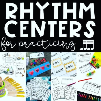Preview of Music Centers - Tika-tika Rhythm Practice