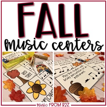 Preview of Music Centers for Fall