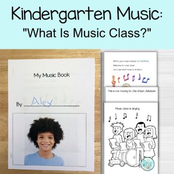 Preview of Music Class Activities for Kindergarten: What Is Music Class?