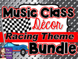 Music Class Decor Bundle - Racing Theme