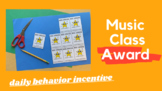 Music Class/Ensemble Award - Daily Behavior Incentive