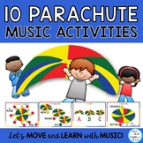 Parachute Movement Activities - Music, PE, All Classrooms