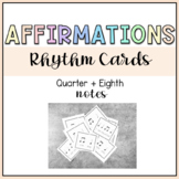 Positive Music Affirmations Rhythm Cards