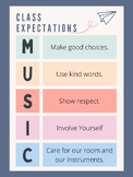 Music Class Rules