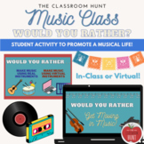 Music Class Would You Rather - Great for the First Week of