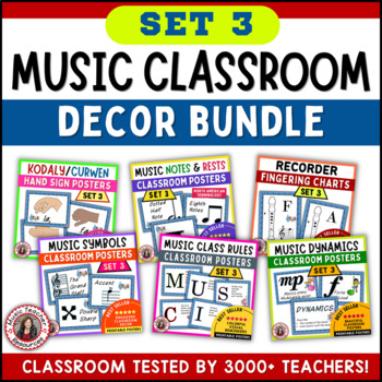 Preview of Music Classroom Decor Bundle