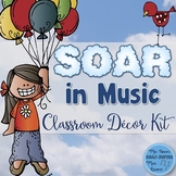 Music Classroom Decor Kit: Soar in Music