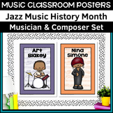 Music Classroom Posters | Jazz Musicians