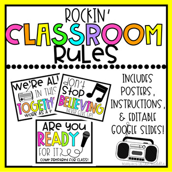 Preview of Music Classroom Rules