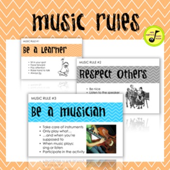 Preview of Music Rules Posters