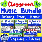 Music Bundle Classroom SEL Activities Rain Forest Garden I