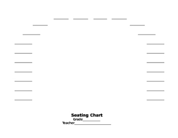 Class Seating Chart Template